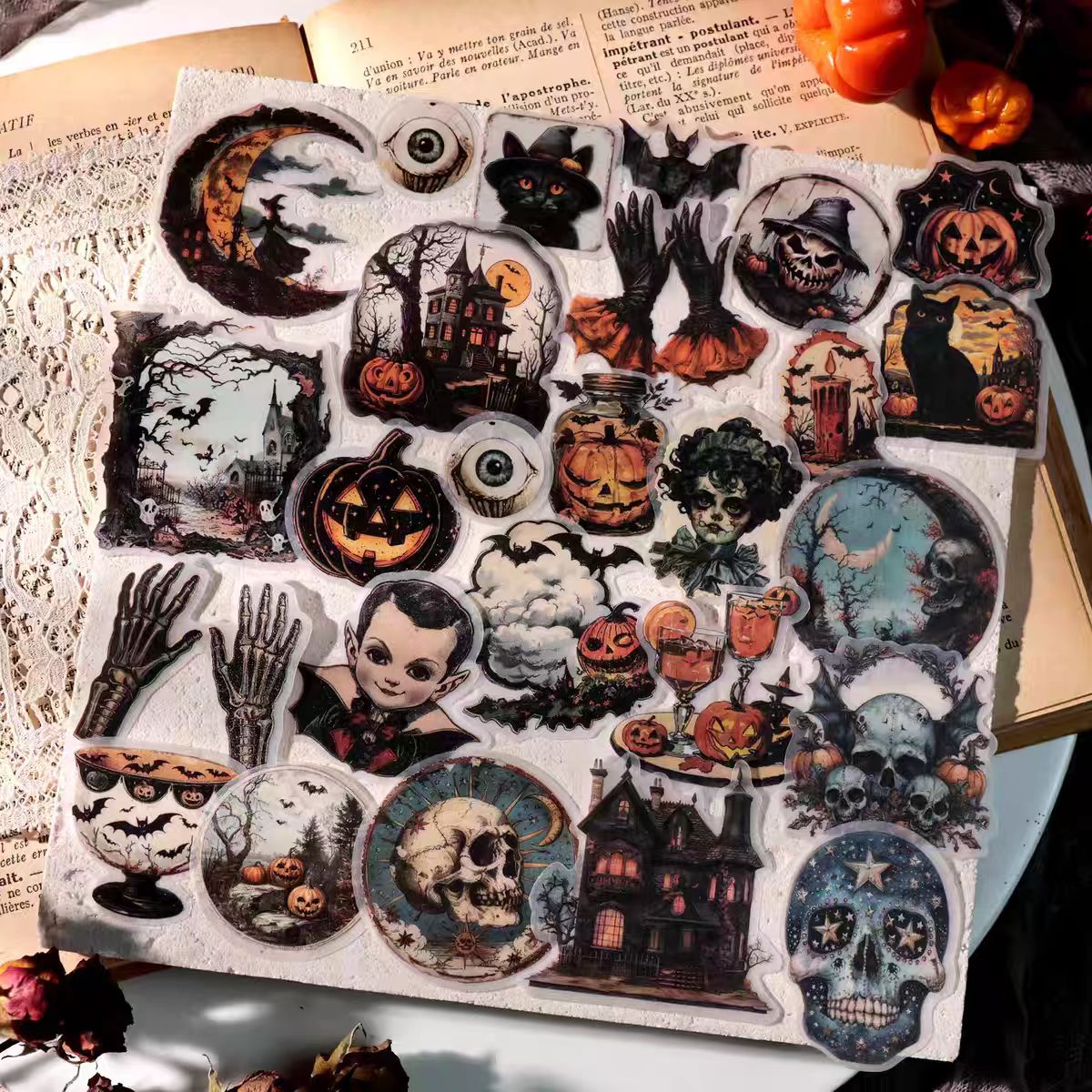 Journal sticker pack (Halloween) 65PCS