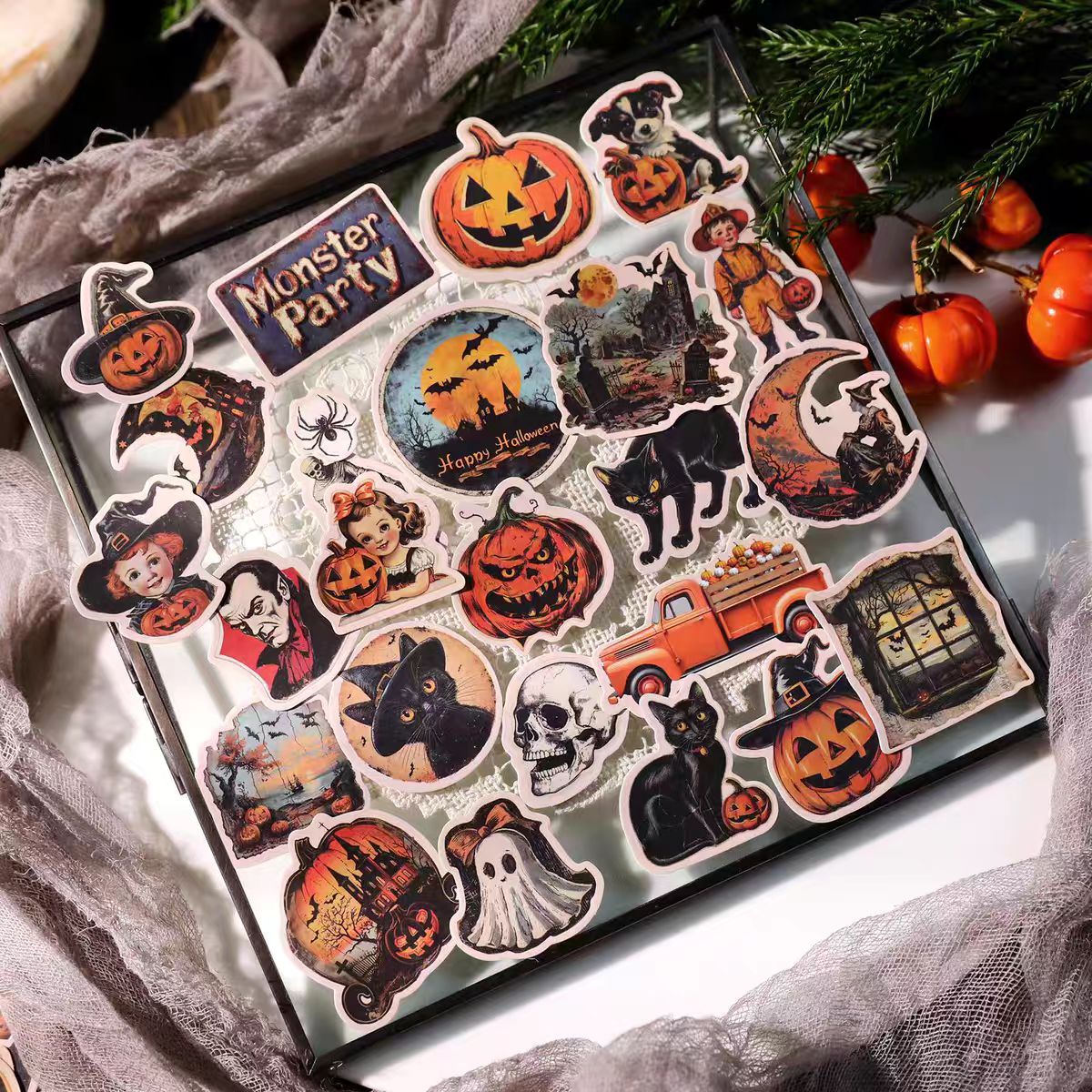 Journal sticker pack (Halloween) 66pcs