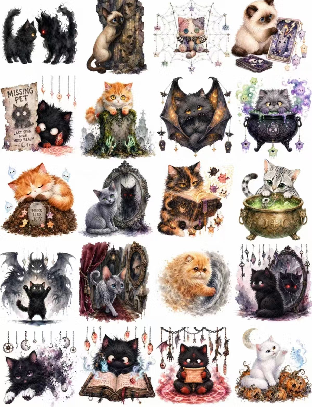 Journal sticker packs (20pcs/pack)