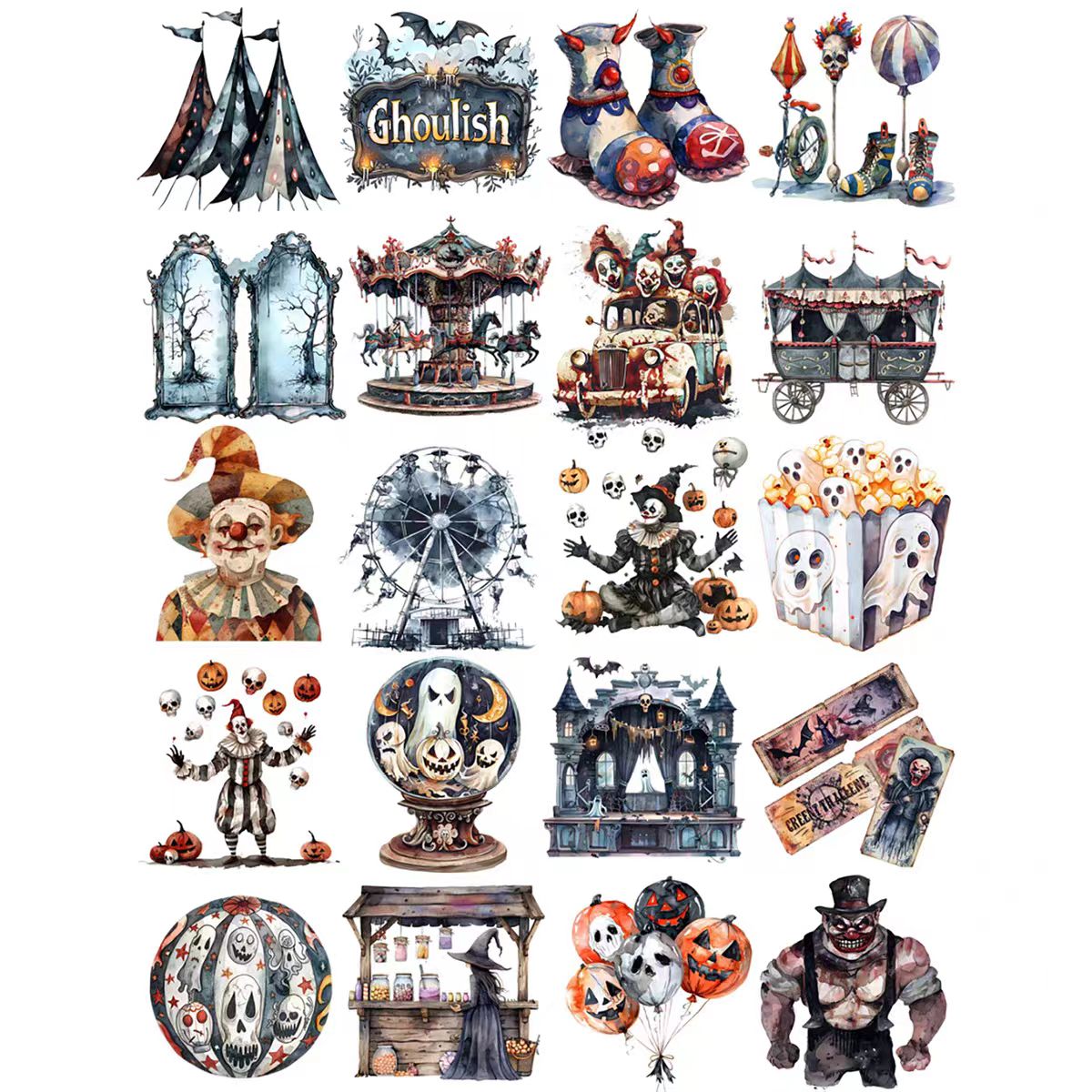 Journal sticker packs (20pcs/pack)