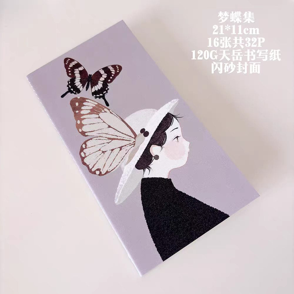 Blank inner pages Notebook (16 sheet/32pcs)
