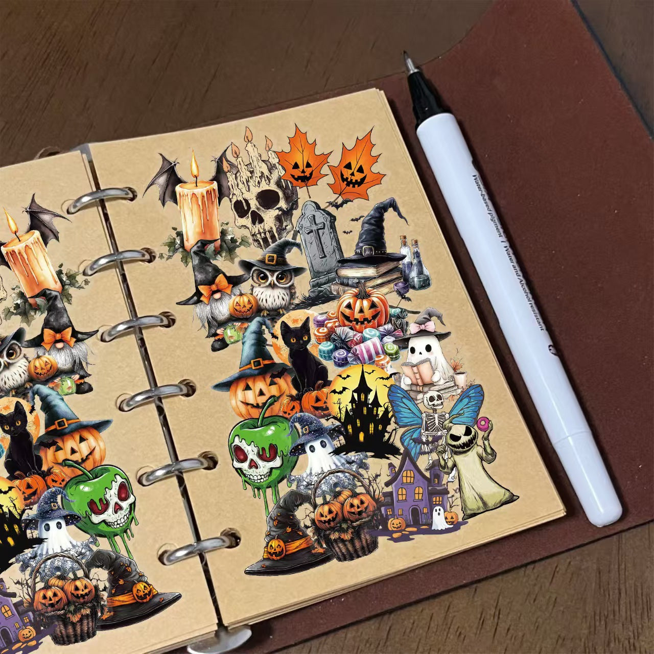 Journal PET sticker pack (Halloween) 50pcs/pack