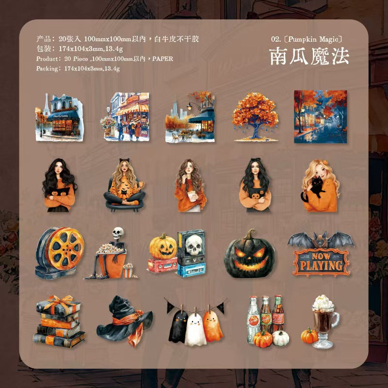 Journal sticker pack (Halloween)