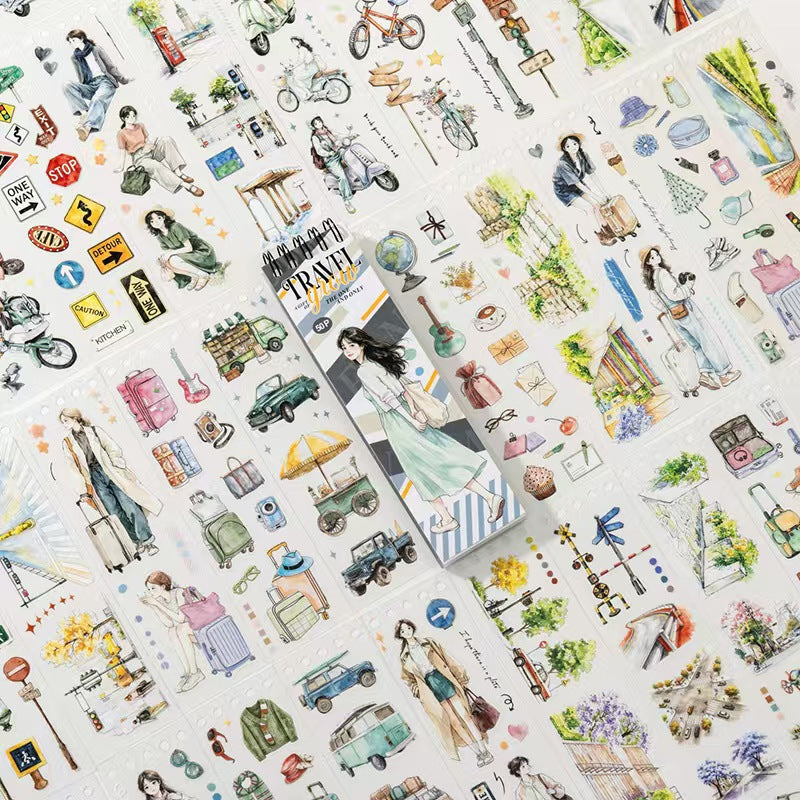 Journal PET sticker book (4.5*16.2cm)