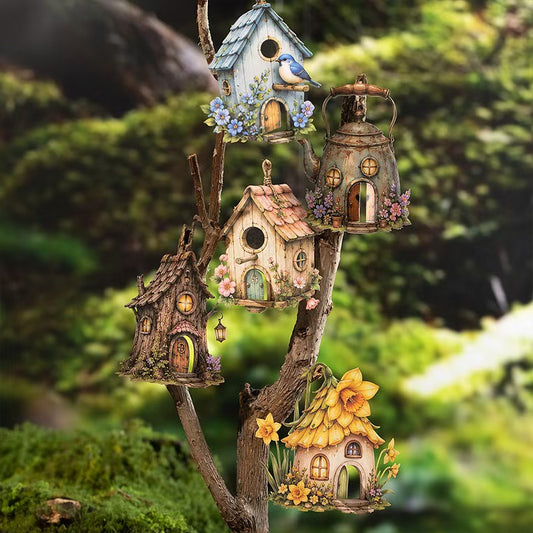 Journal hard card sticker packs (10pcs/pack) Fairy Tale House