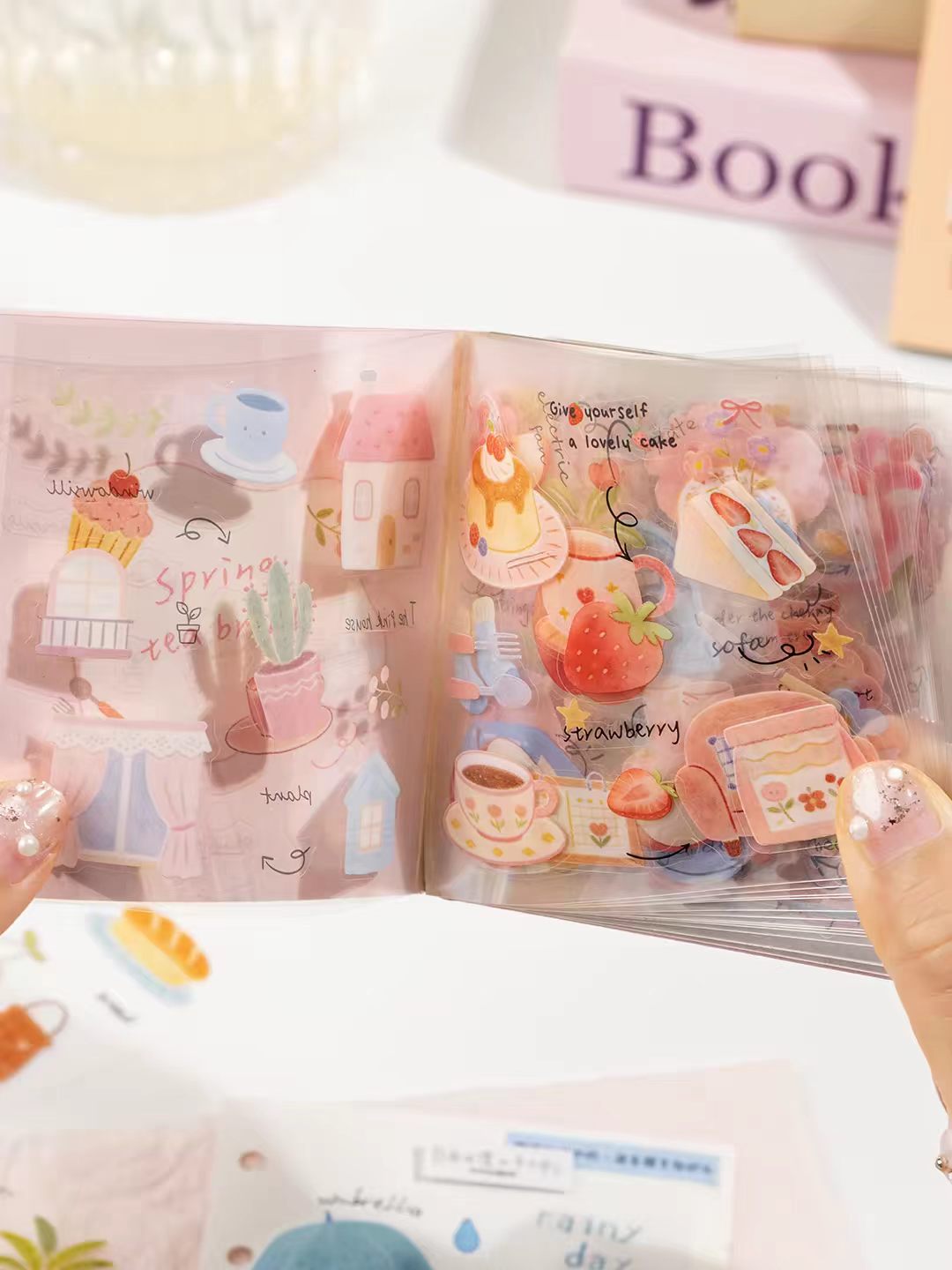 Journal PET sticker pack (20 sheets/pack)