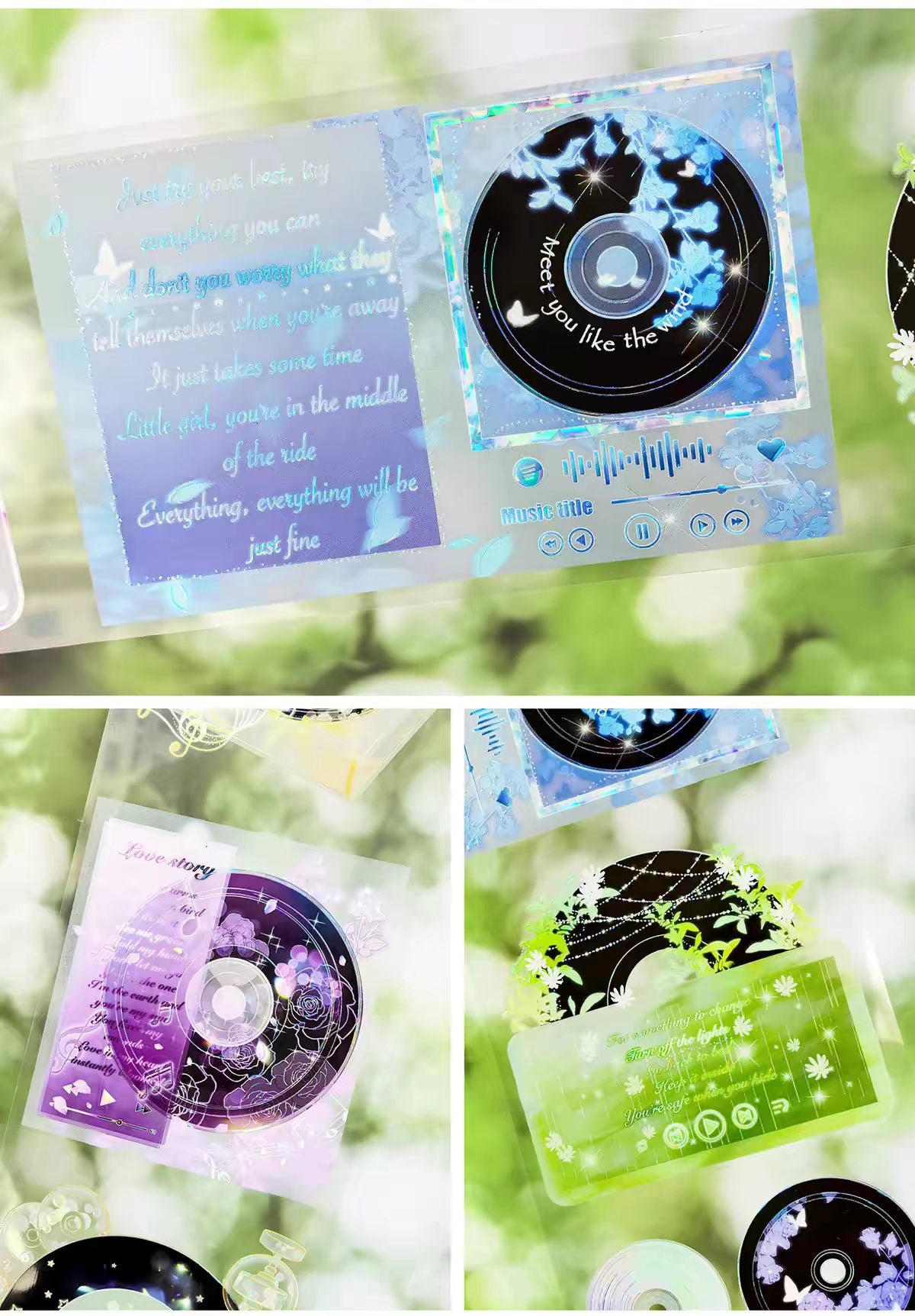 Journal PET tape (5m/roll)