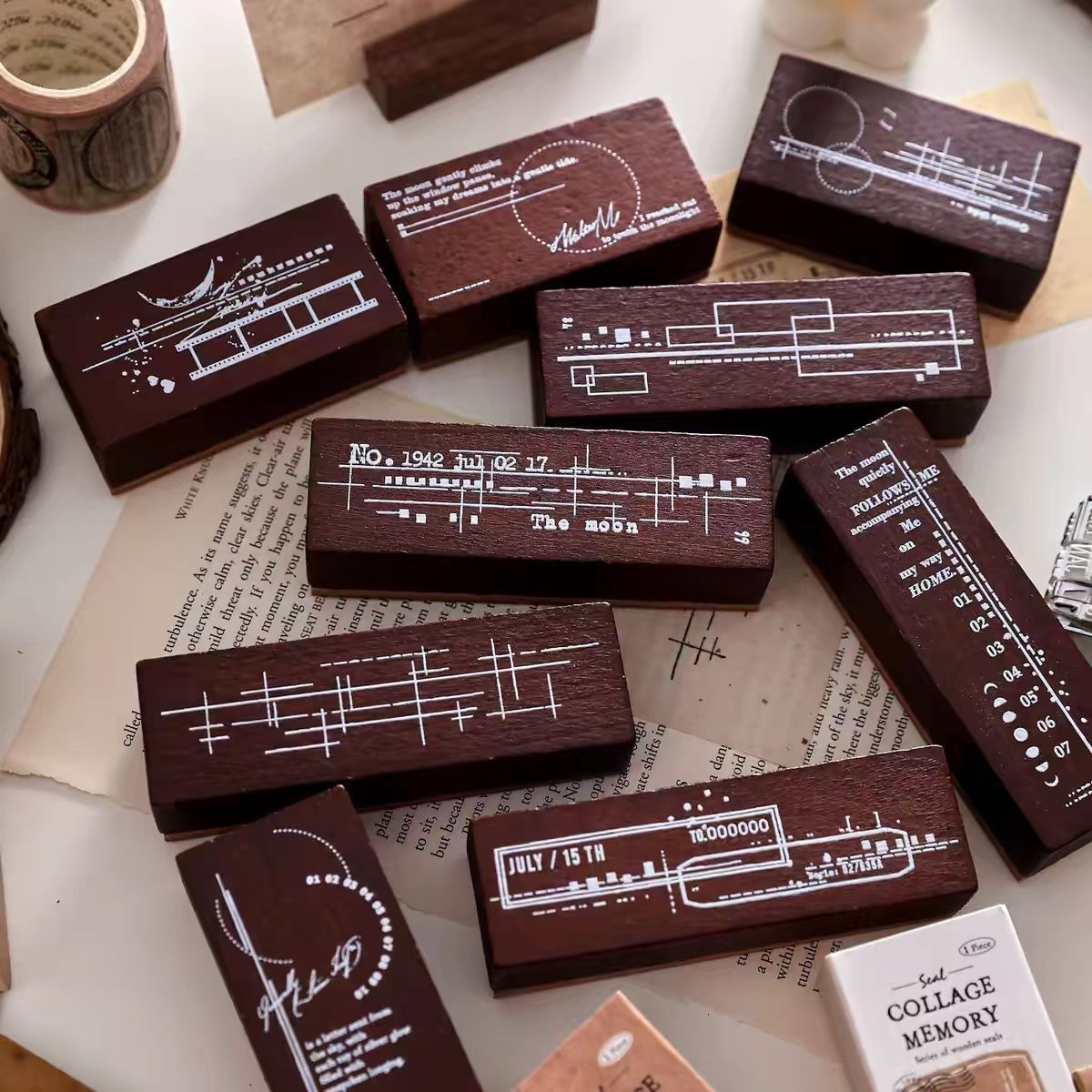 Wooden stamp