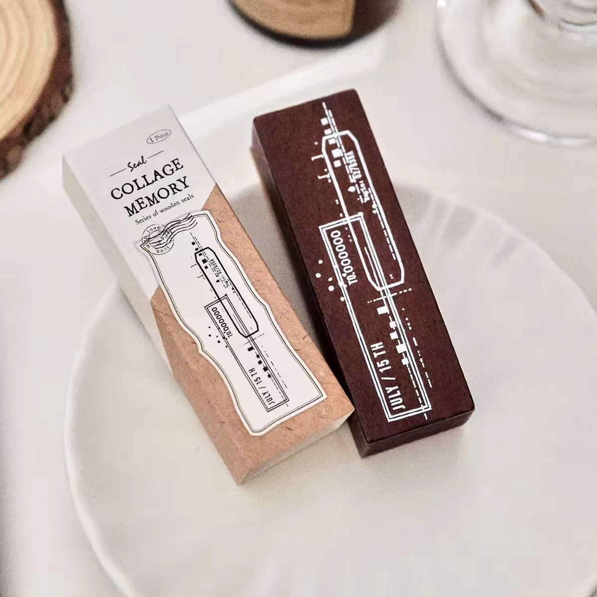 Wooden stamp