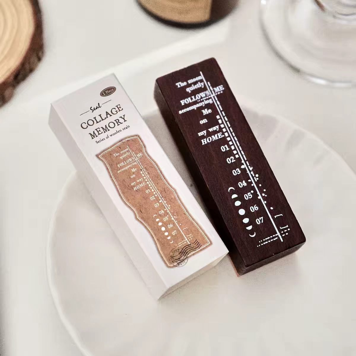 Wooden stamp