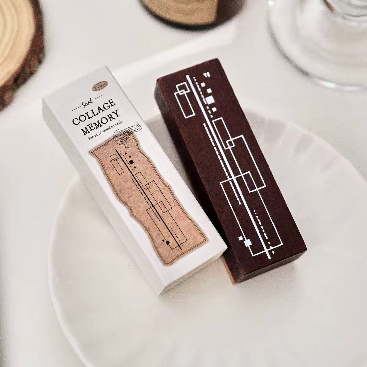 Wooden stamp