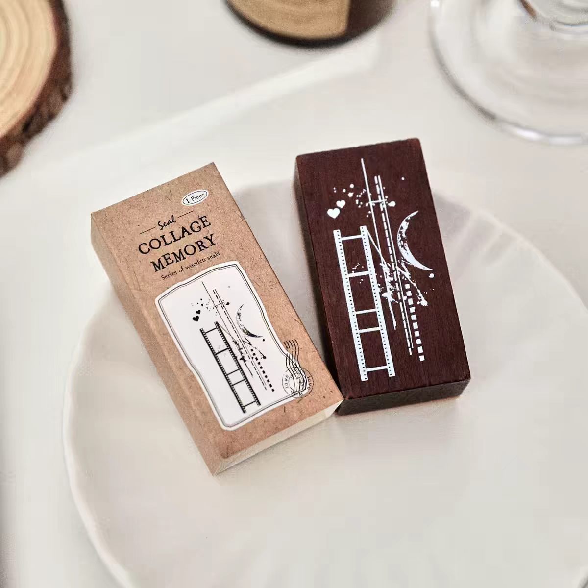 Wooden stamp