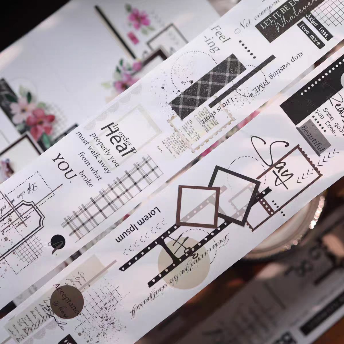Journal pre-cut tape (6m/roll)