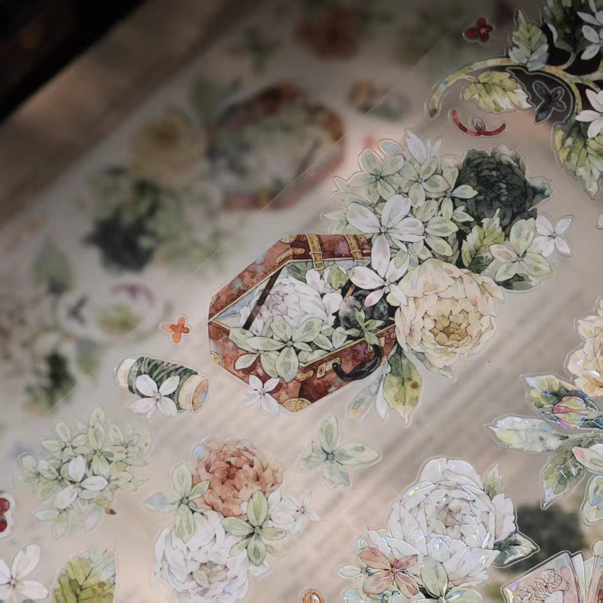 Journal flower pre-cut tape (5m/roll)
