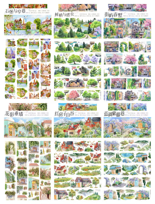 Journal landscape PET tape (5m/roll)