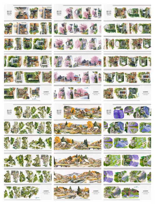 Journal landscape PET tape (10m/roll)