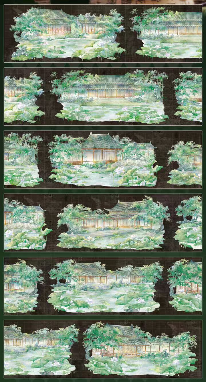 Journal landscape PET tape (10m/roll)