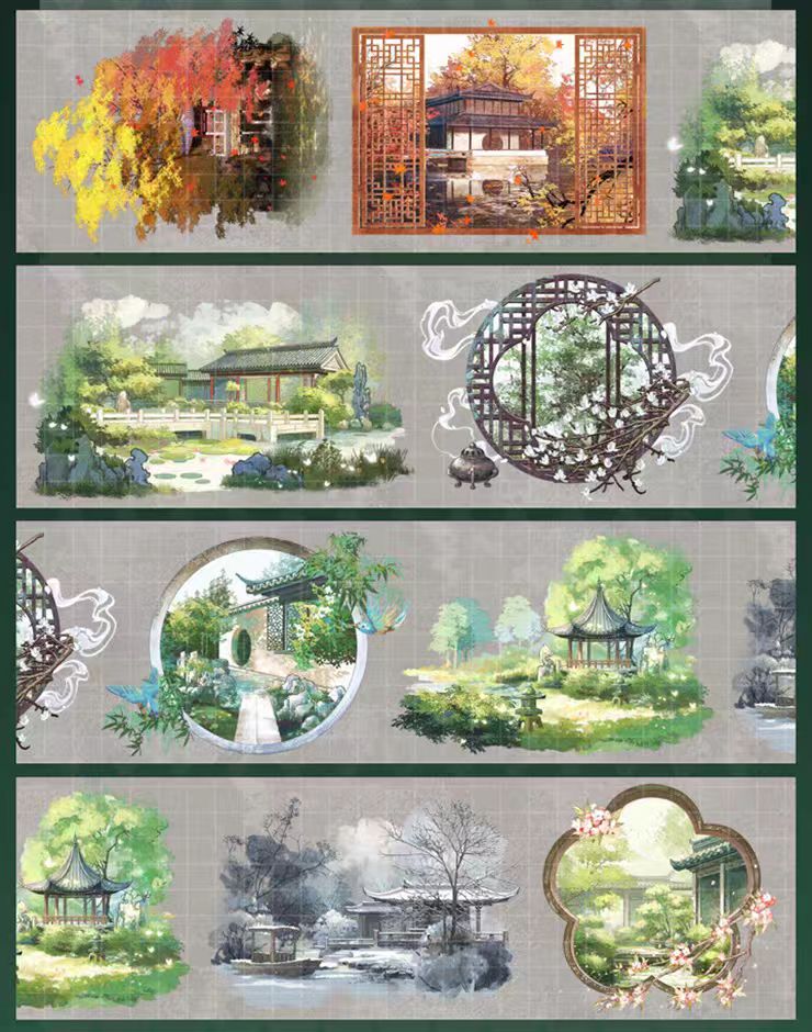Journal landscape PET tape (10m/roll)