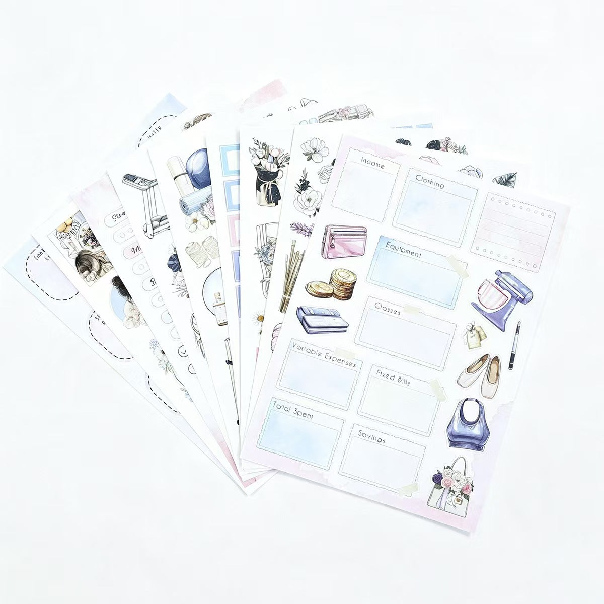 Planner sticker book
