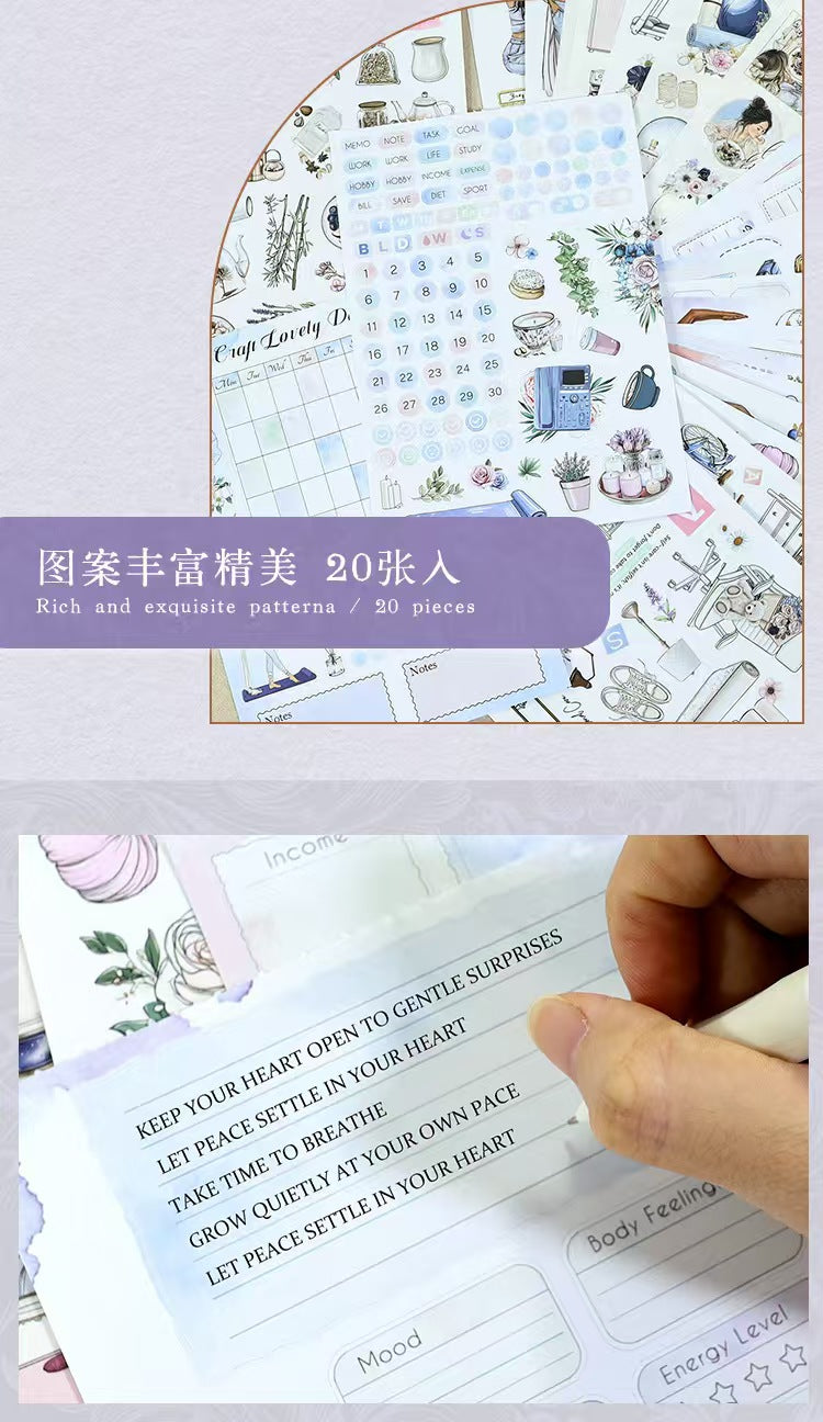 Planner sticker book