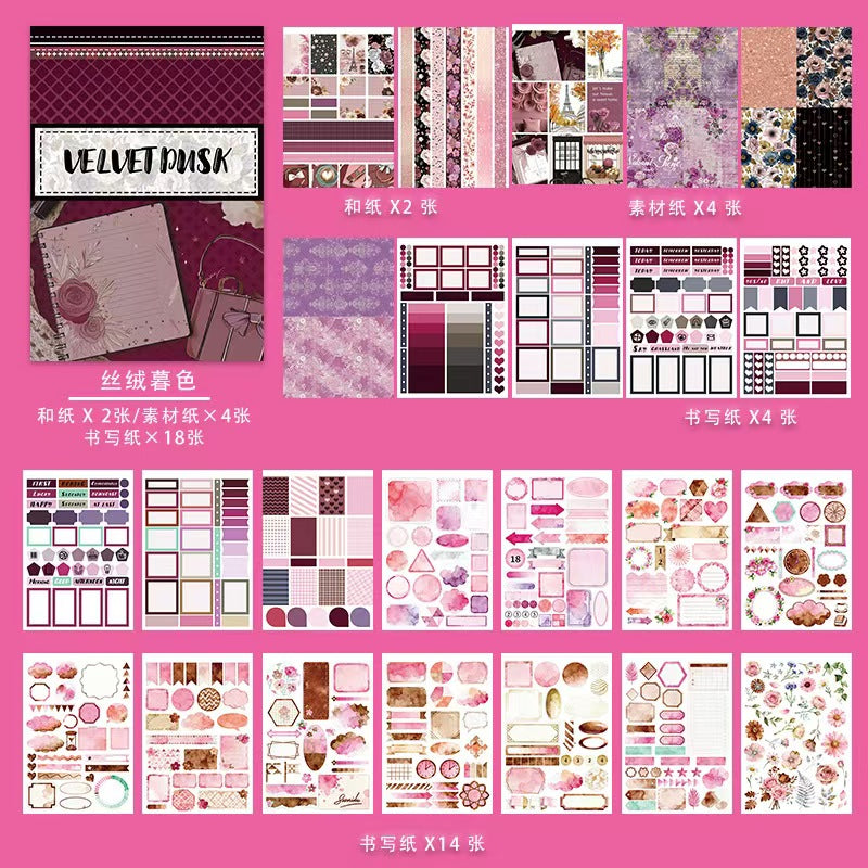 Planner sticker book