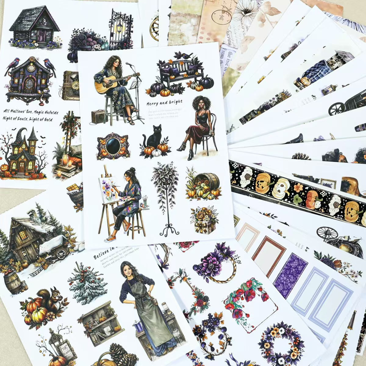Journal sticker book (Halloween)