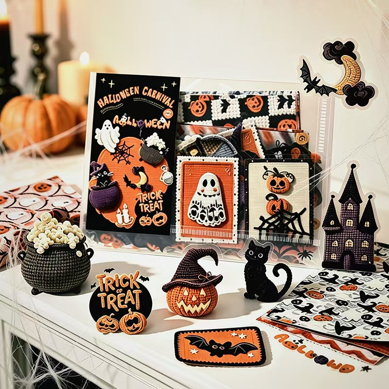 Journal sticker and paper pack (Halloween)