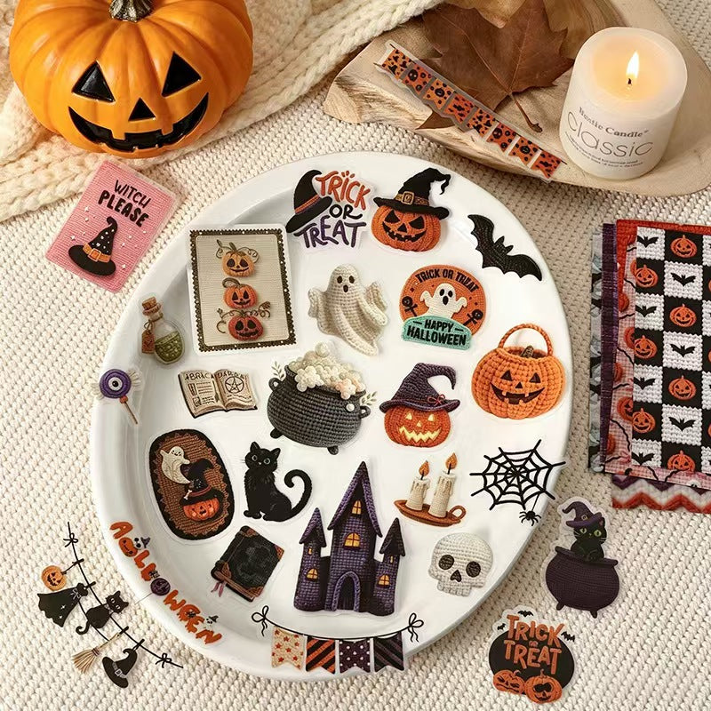Journal sticker and paper pack (Halloween)
