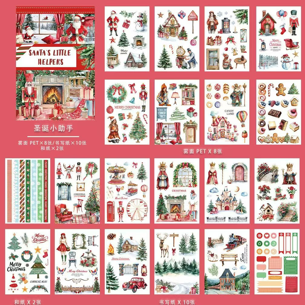 Journal sticker book (Christmas)