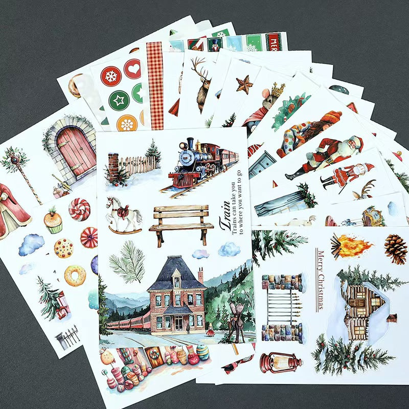 Journal sticker book (Christmas)