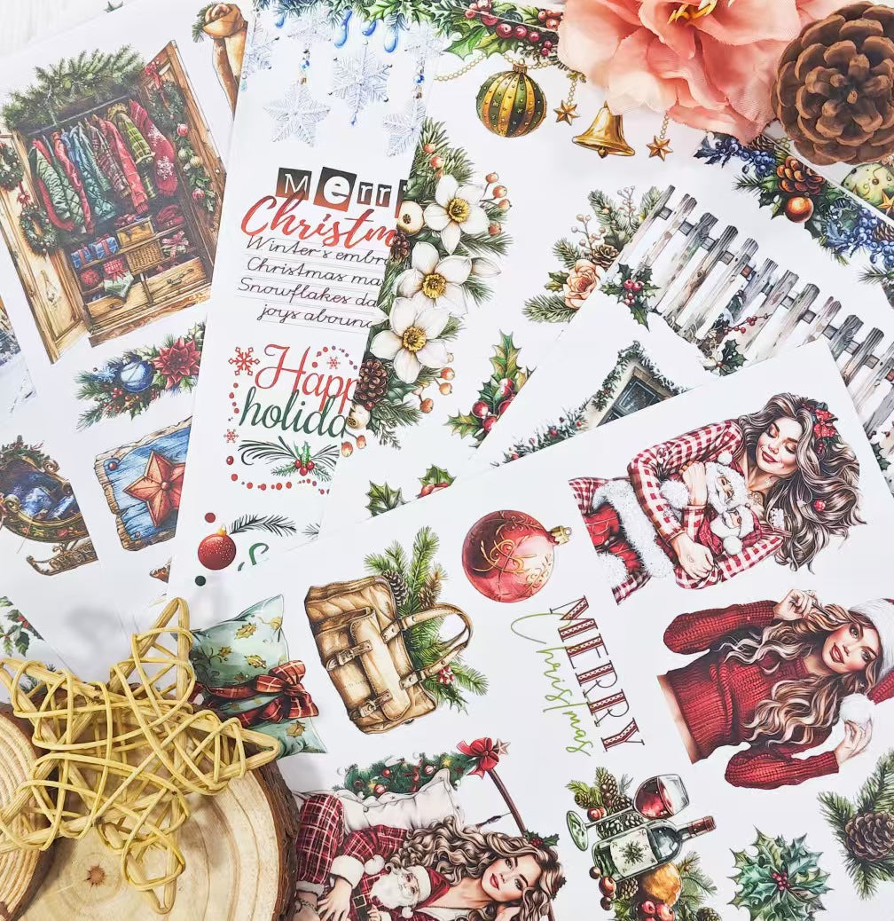 Journal sticker book (Christmas)