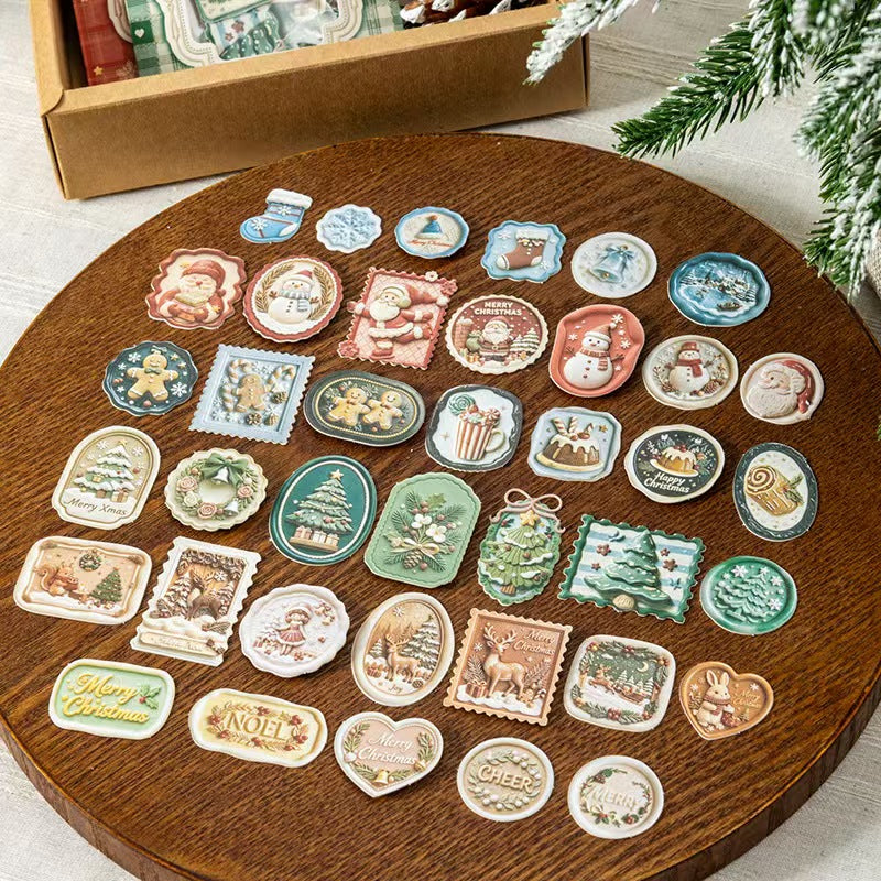 Journal sticker packs (30 pcs/pack) Christmas
