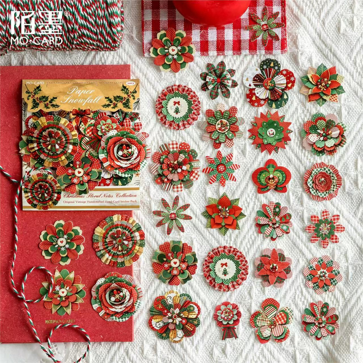 Journal sticker packs (50 pcs/pack) Christmas