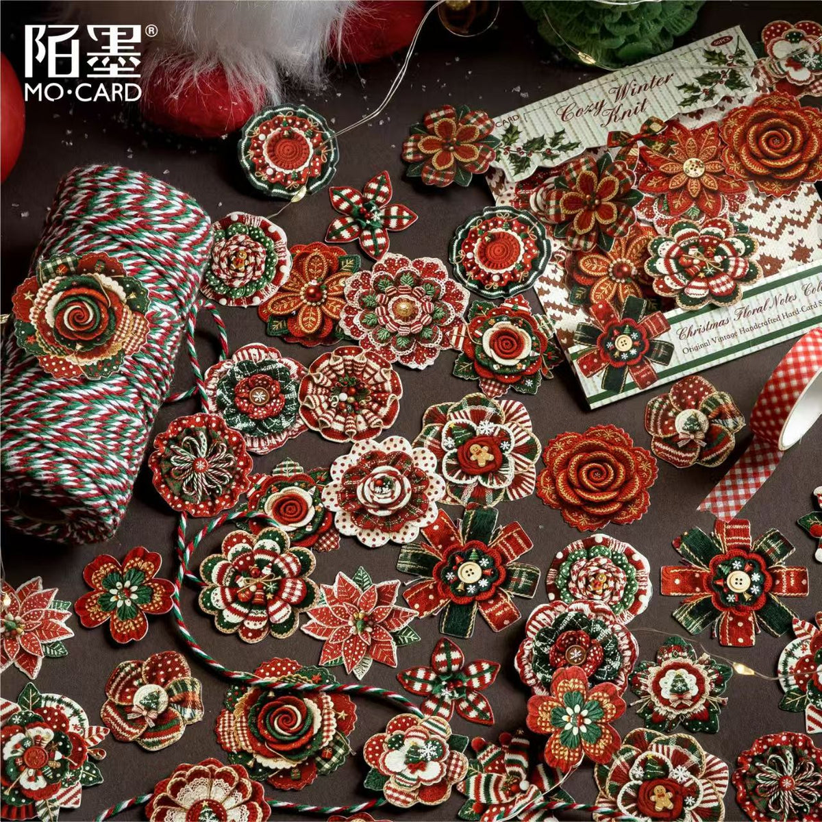 Journal sticker packs (50 pcs/pack) Christmas