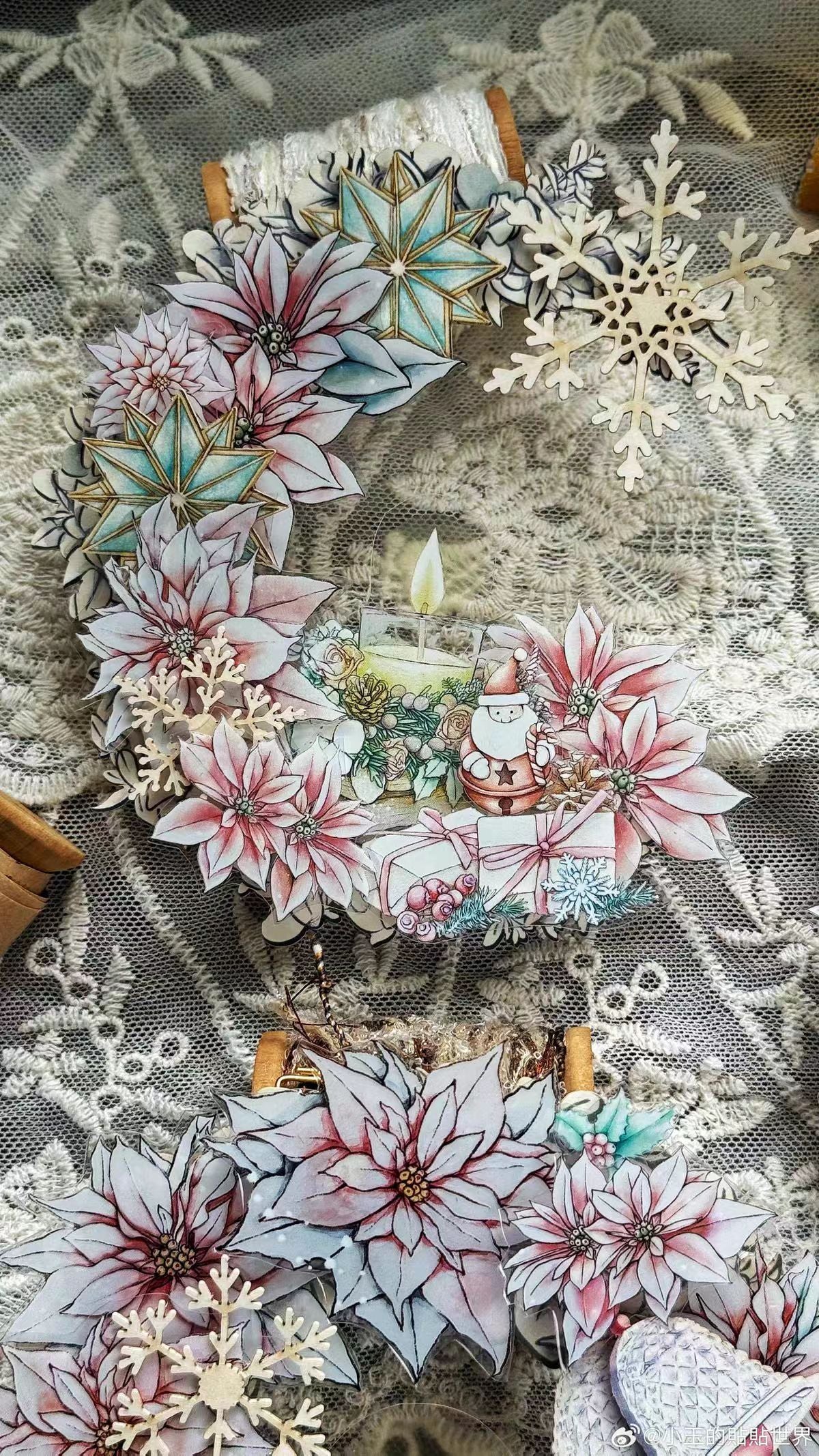 Journal PET tape (10m/roll) Christmas