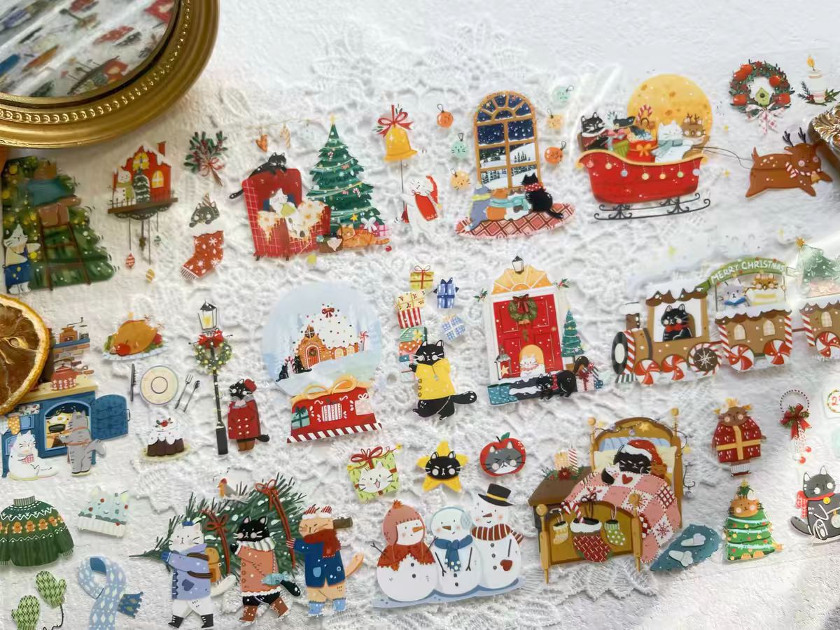 Journal tape (6cm*6m/roll) Christmas