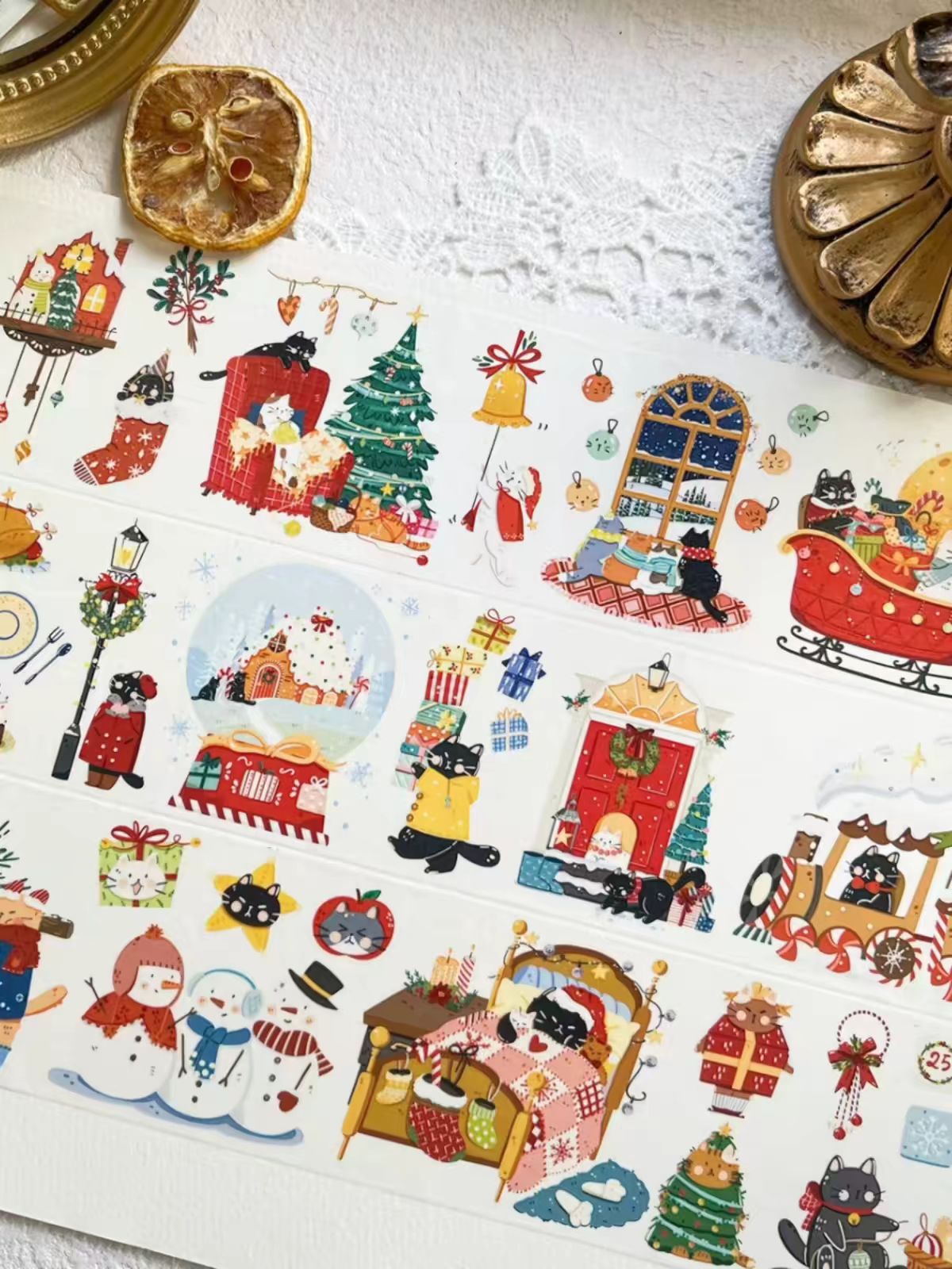 Journal tape (6cm*6m/roll) Christmas