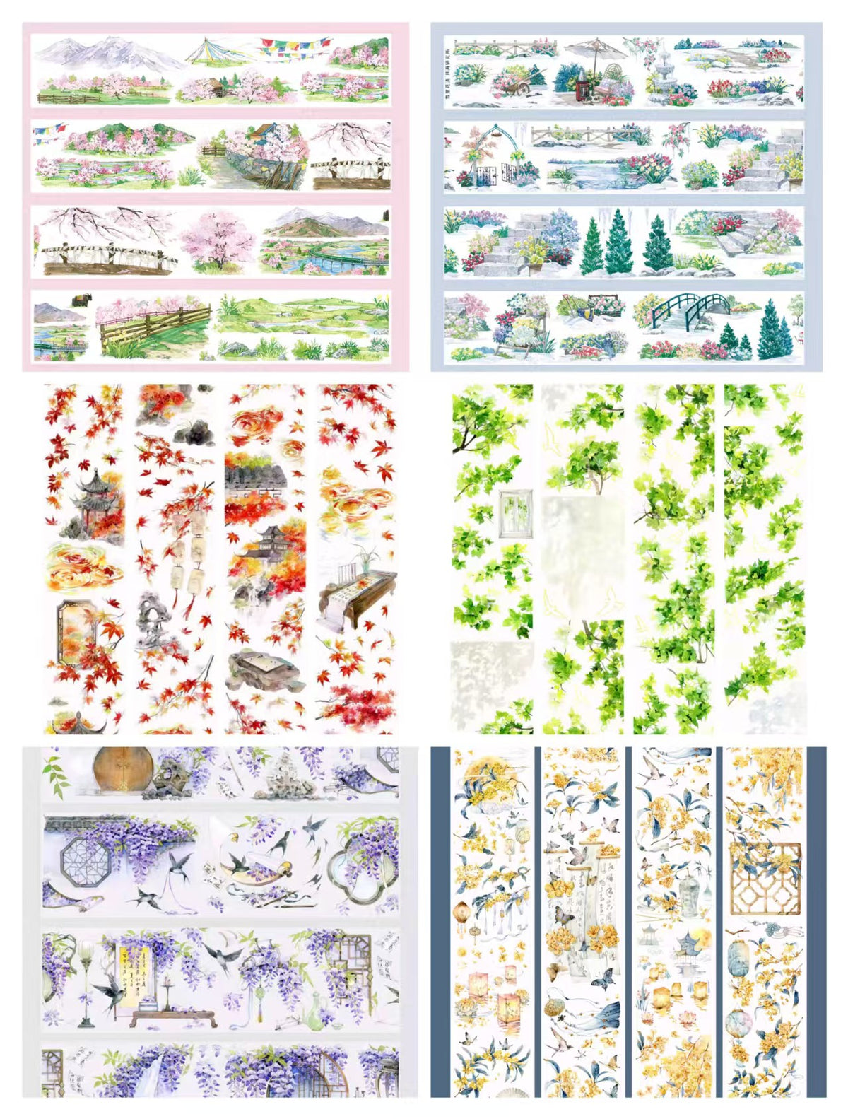 Journal landscape PET tape (10m/roll)