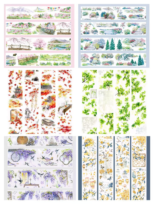 Journal landscape PET tape (10m/roll)