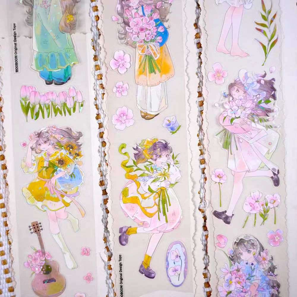 Journal Character PET tape (5m/roll) MOOBOOM