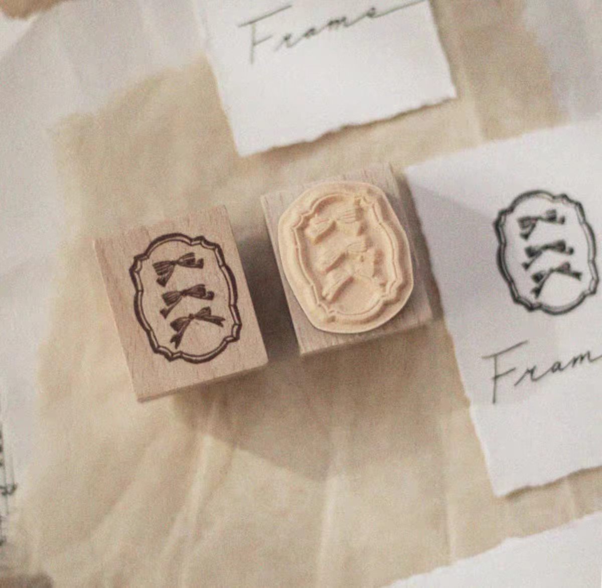 Wooden stamp
