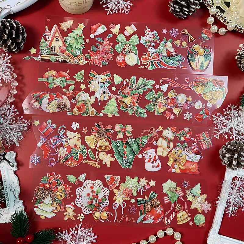 Journal PET tape (5m/roll) Christmas