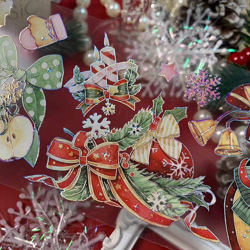 Journal PET tape (5m/roll) Christmas