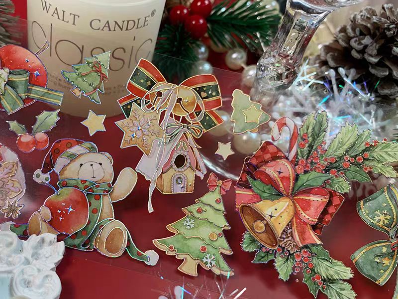 Journal PET tape (5m/roll) Christmas