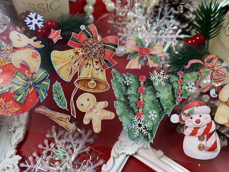 Journal PET tape (5m/roll) Christmas