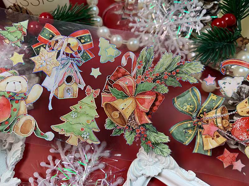 Journal PET tape (5m/roll) Christmas