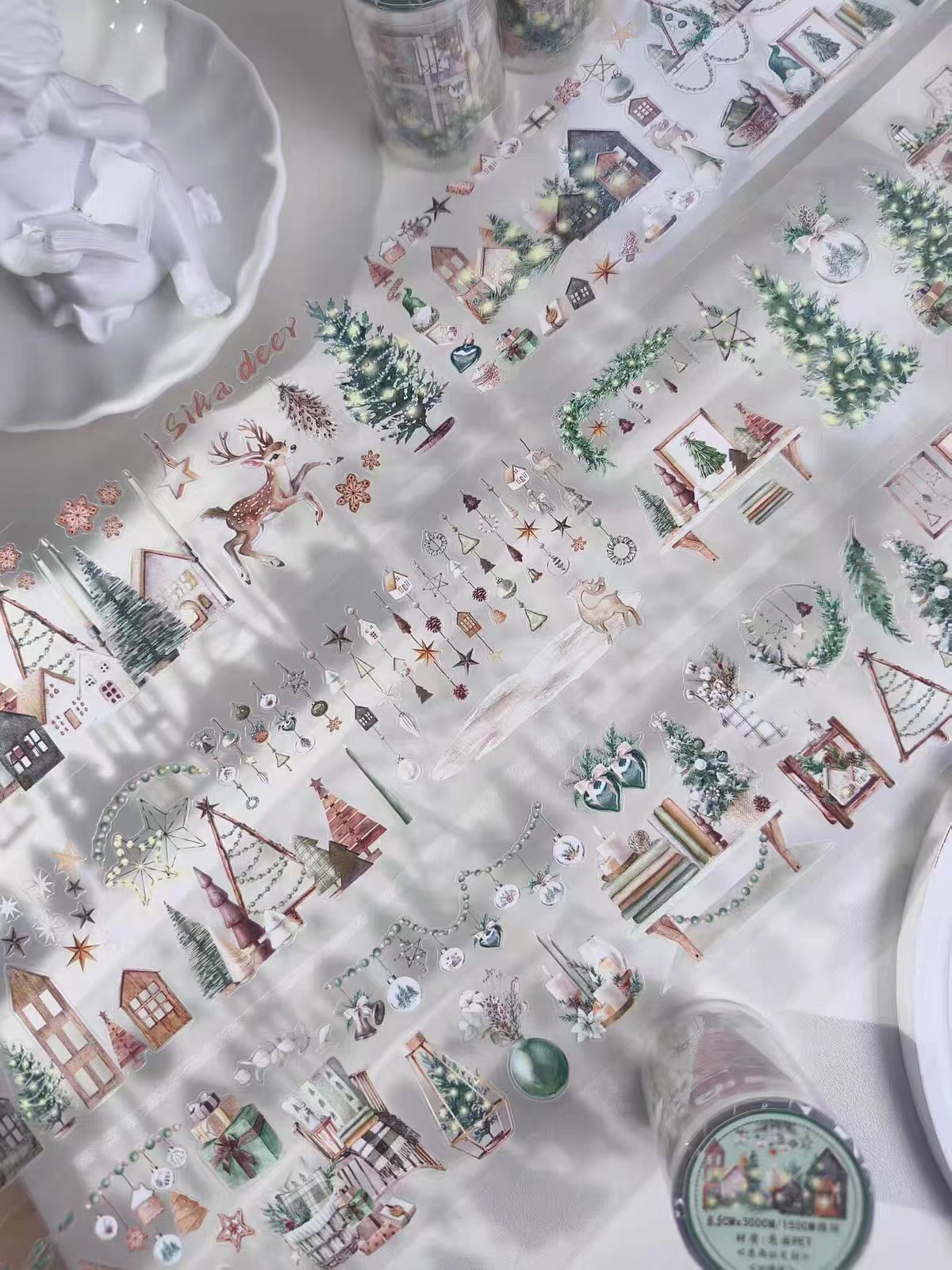 Journal PET tape (3m/roll) Christmas