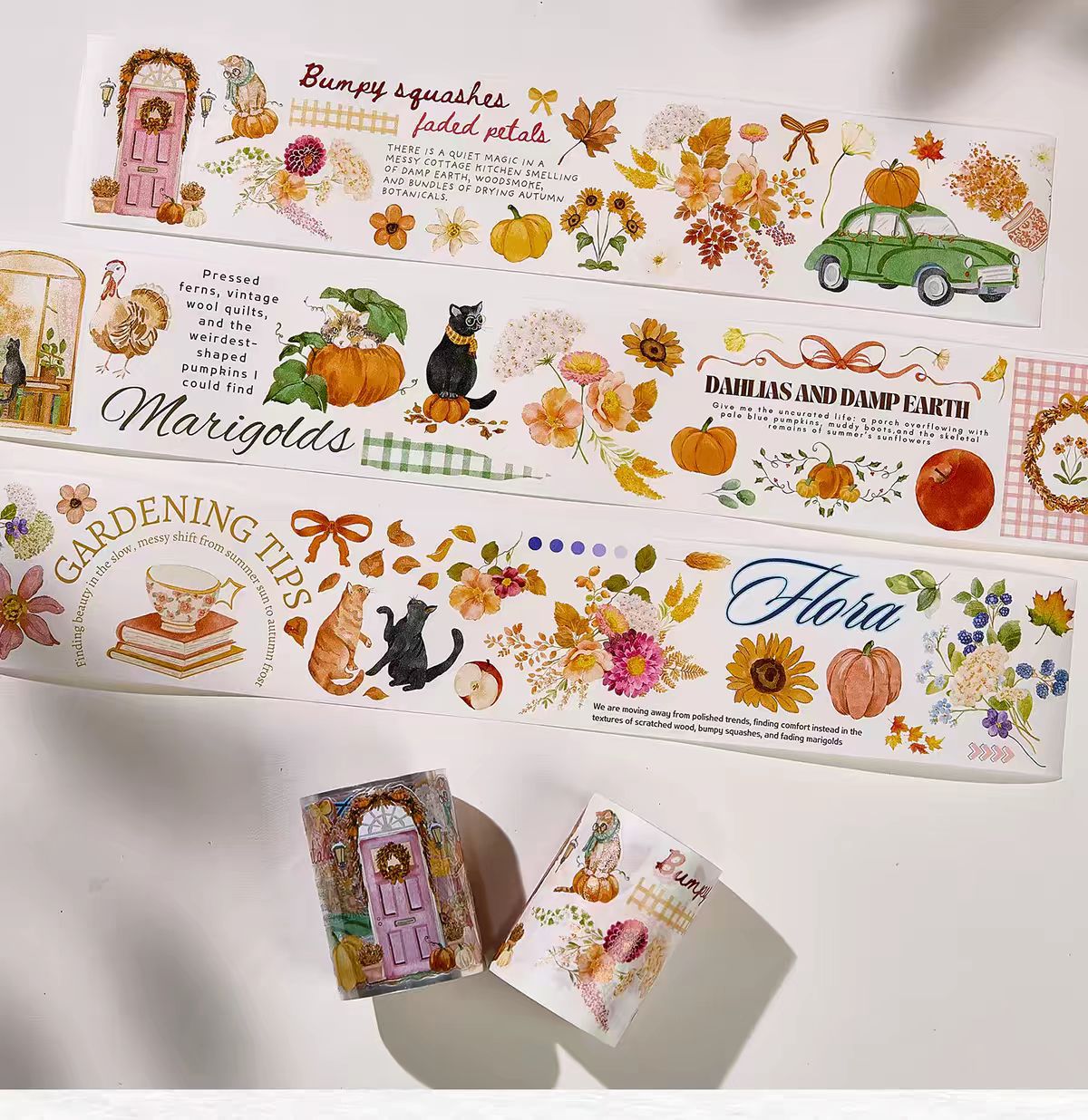 Journal pre-cut PET tape (5m/roll)