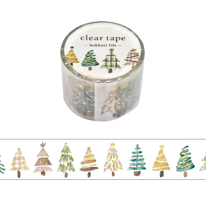 Journal Matte PET tape (3cm*3m/roll) Christmas