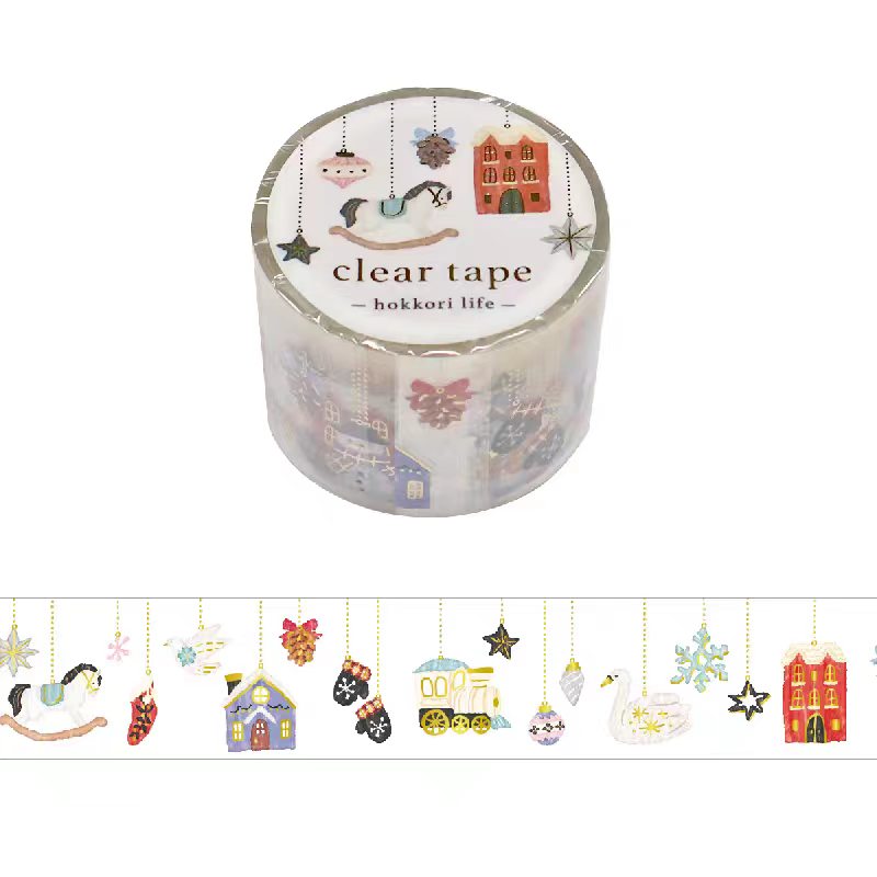 Journal Matte PET tape (3cm*3m/roll) Christmas
